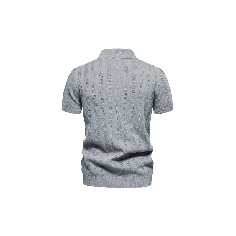 Loose Plain Viscose Polo-7
