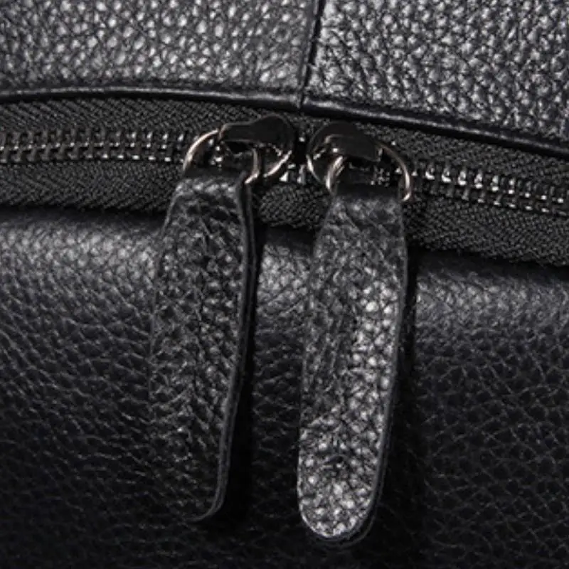 Casual Business Leather Backpack-6