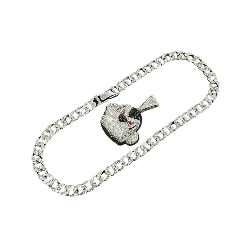 Trendy Three Dimensional Pendant Necklace