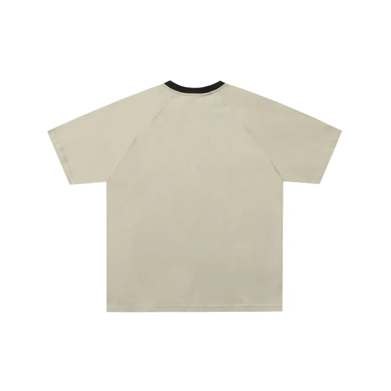 Simple Letter 100% Cotton T Shirt Unisex-3