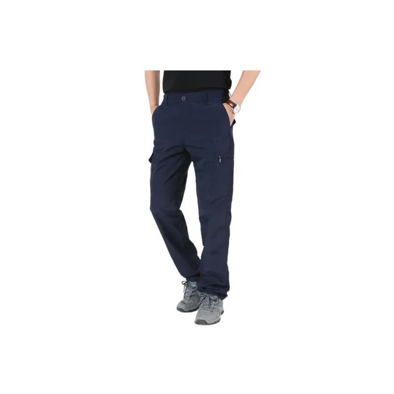 Loose Waterproof Polyester Casual Pants-4