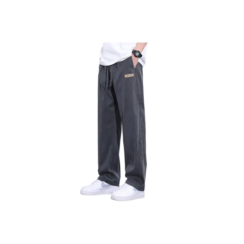 All Match Color Wide Leg Pants-5