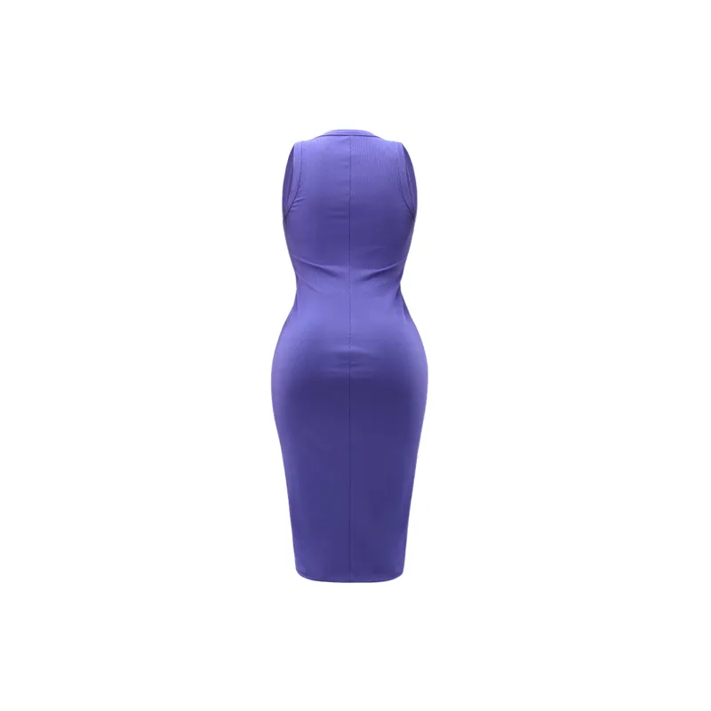 Funky Sexy Polyester Dress Women-1