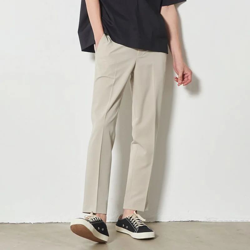 Fashionable Simple Cottoni Casual Pants-5