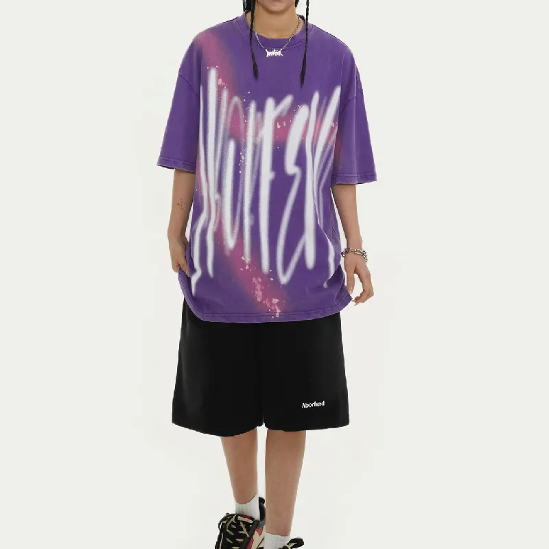 Retro Print T Shirt-7