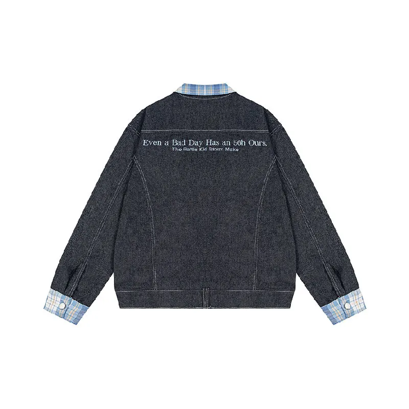 Retro Denim Loose Jacket-1