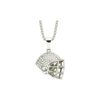 Helmet Pendant Necklace
