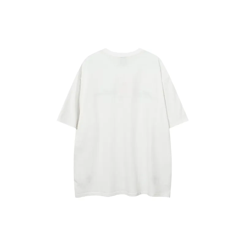 Basics Random Print 100% Cotton T Shirt-1