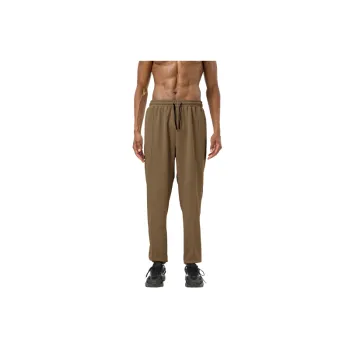 Sporty Loose Blended Synthetic Fabrics Casual Pants