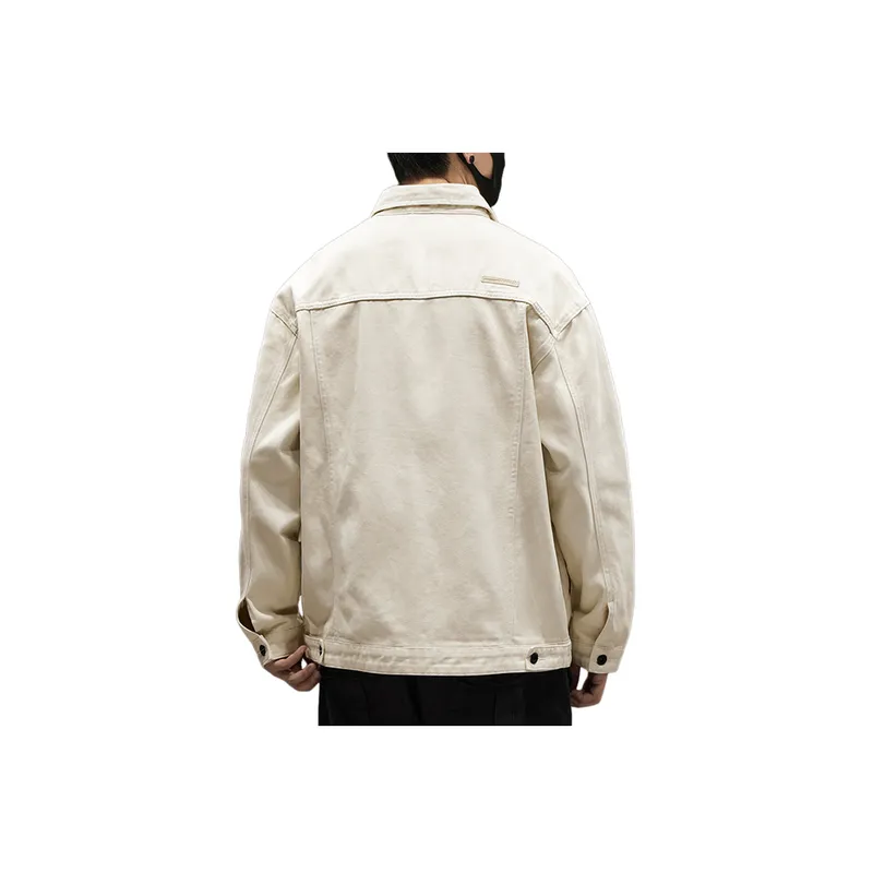 Retro Fashionable Loose Denim Jacket-1