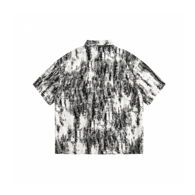 Trendy Simple Blended Synthetic Fabrics Shirt Unisex-1