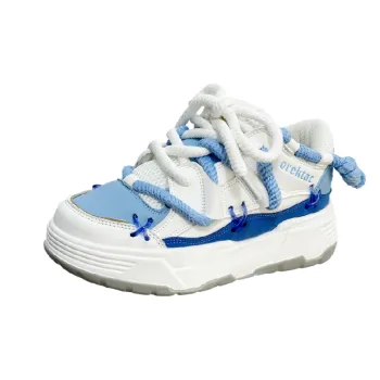 Thick soled Sneakers with College Casual Style