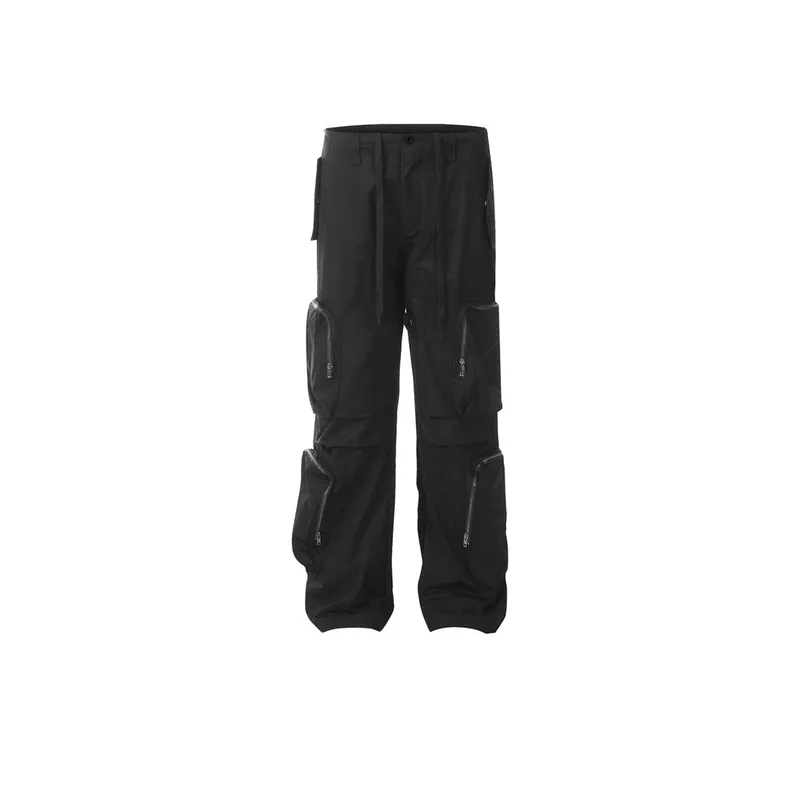 Retro Multi Pocket Shell Pants-4