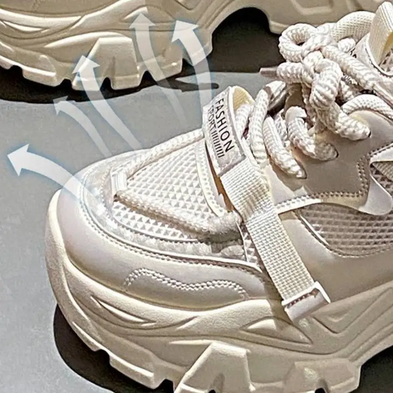 Fashionable Casual Chunky Sneakers-3
