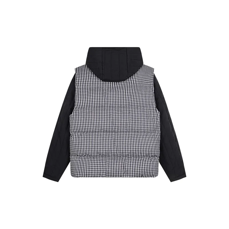 Retro Warming Blended Synthetic Fabrics Vest-1