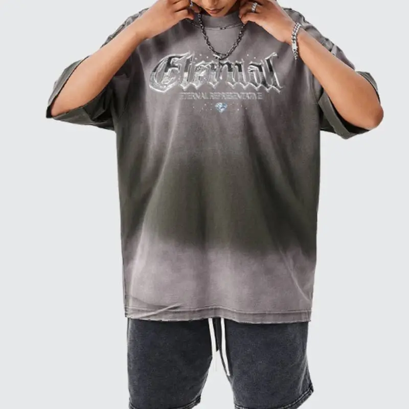 Casual Fashionable 100% Cotton T Shirt Unisex-6