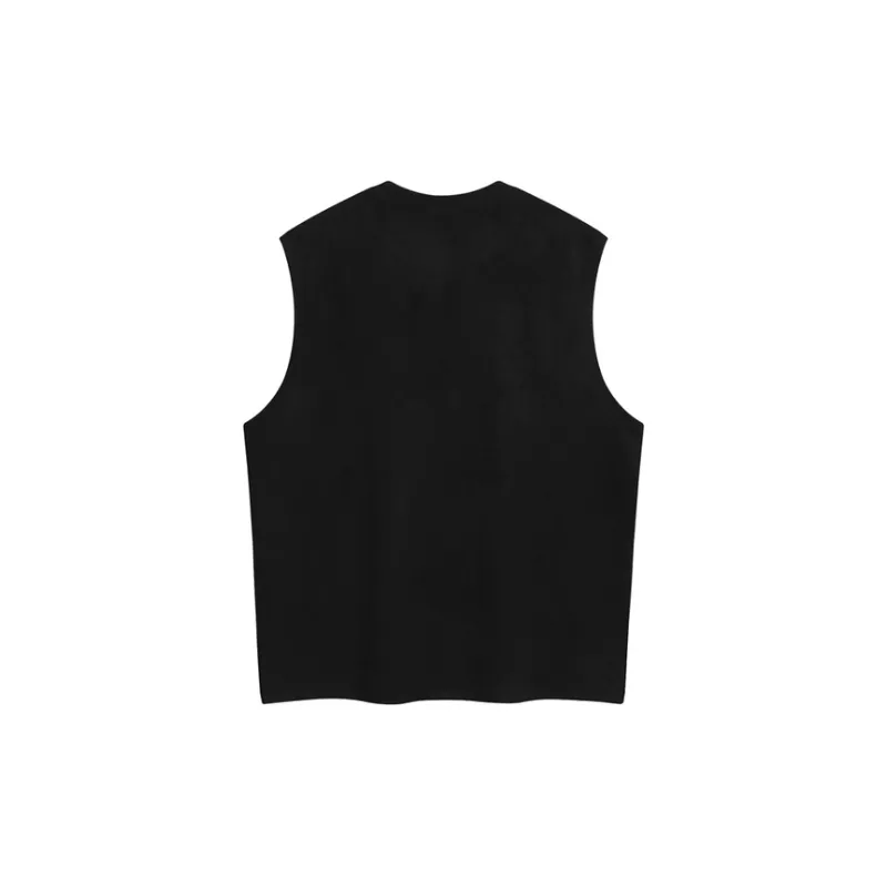 Trendy Hip Hop Sleeveless Vest-1