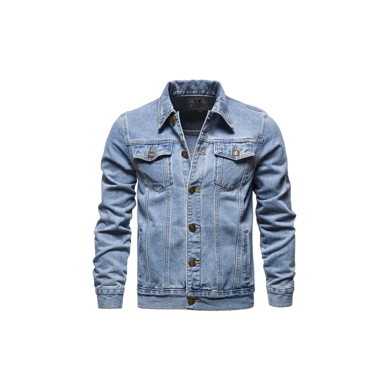 Casual Fashionable Denim Jacket-2