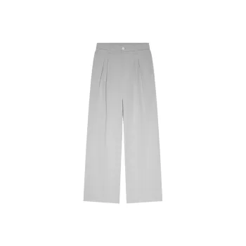 Casual Loose Blended Synthetic Fabrics Suit Trousers
