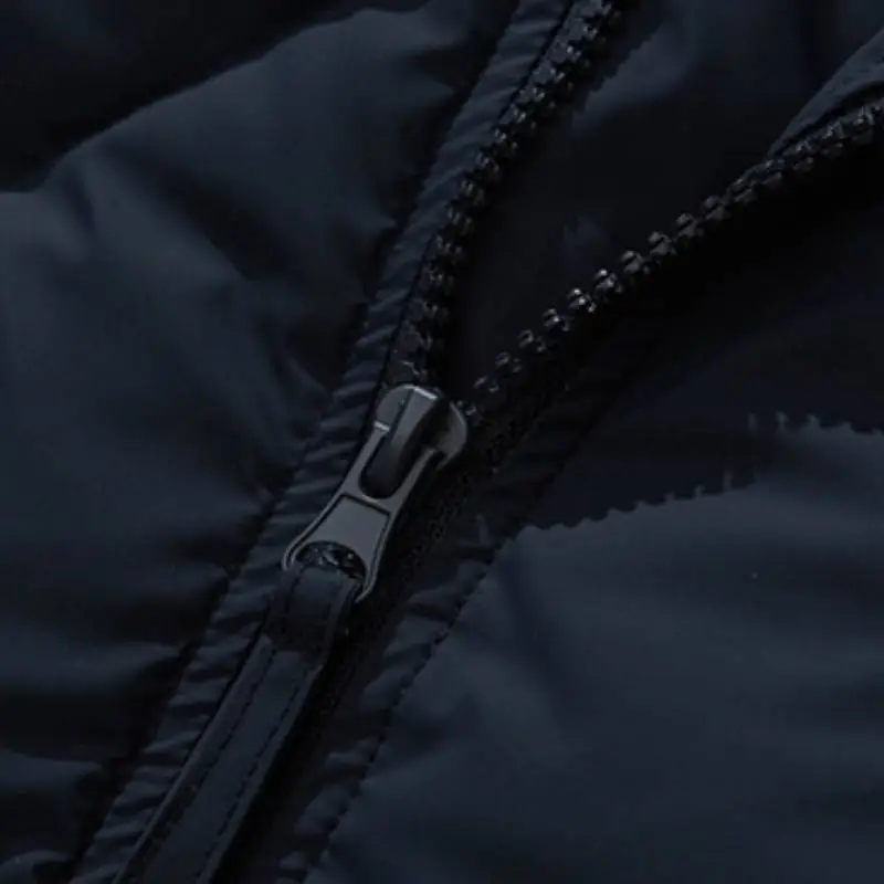 Retro Street Blended Synthetic Fabrics Quilted Jacket-6