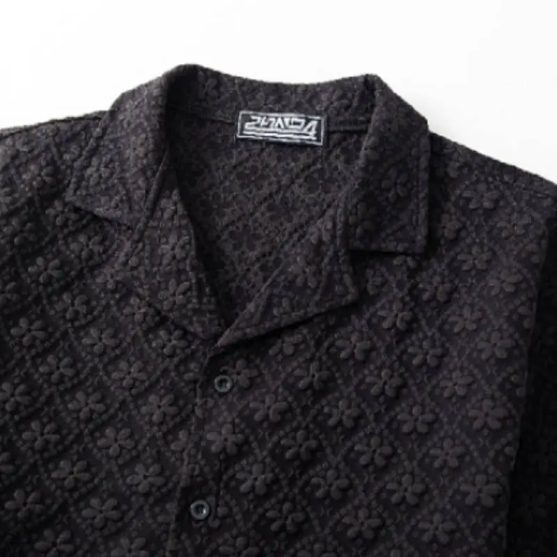 Fashionable Plain Polyester Shirt-10