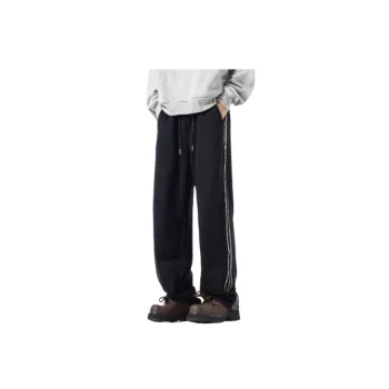 Sporty Loose Cotton Casual Pants