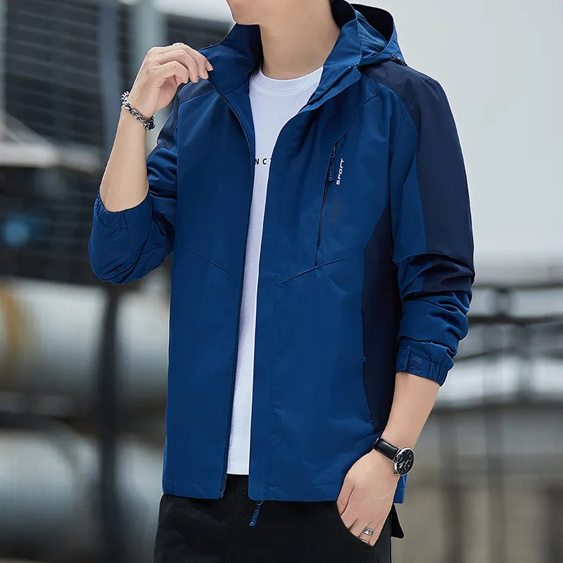 Fashionable Soft Blended Synthetic Fabrics Jacket-1