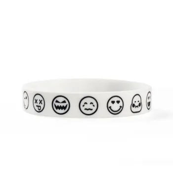 Hip Hop Smiley Face Pattern Bracelet
