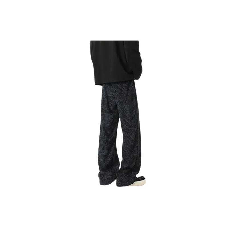 Simple Loose Polyester Sports Pants-1