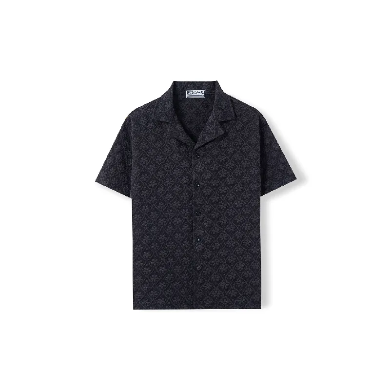 Fashionable Plain Polyester Shirt-6
