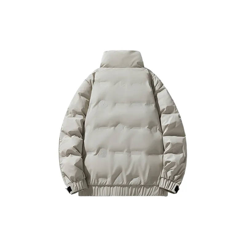 Fashionable Plain Polyester Quilted Jacket-5
