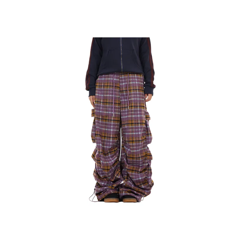 Funky Simple Cargo Pants-0