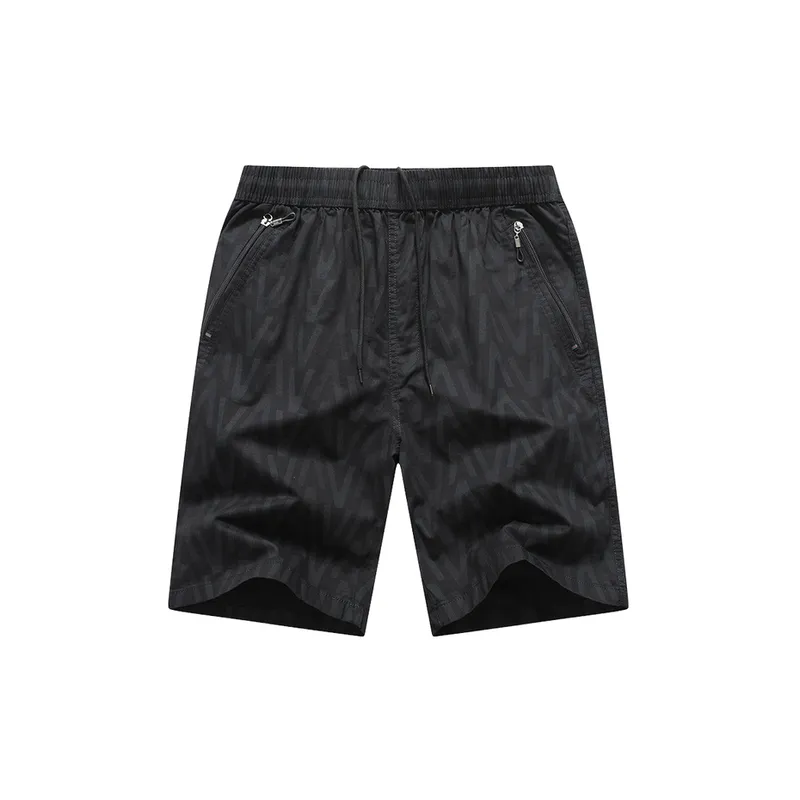 Loose Breathable Large Size Elastic Waist Pants-6