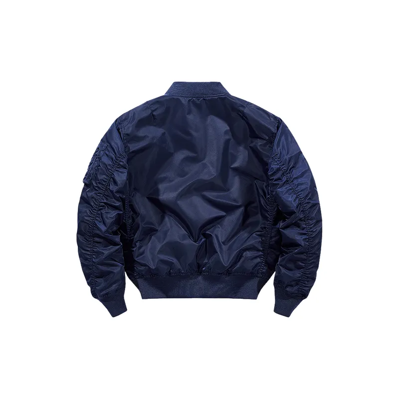 Plain Loose Nylon Jacket-2