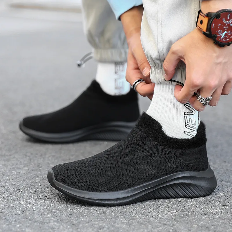 Simple Breathable Slip On Shoes-7