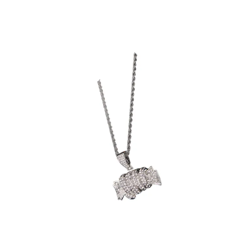 Banknote Pendant Necklace-4