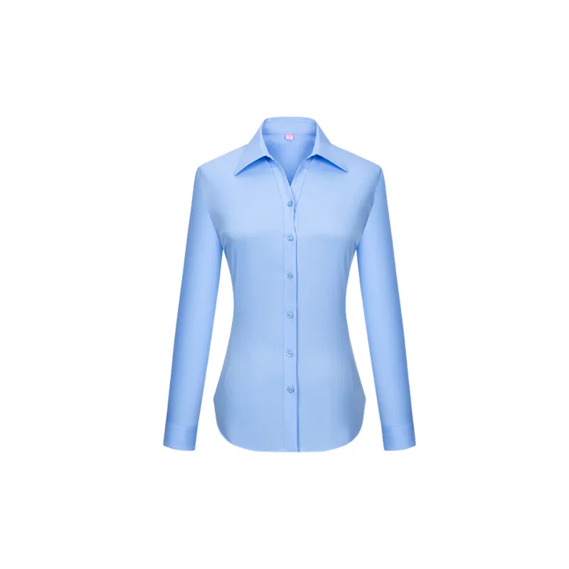 Fashionable Simple Bamboo Fiber Shirt Women-0