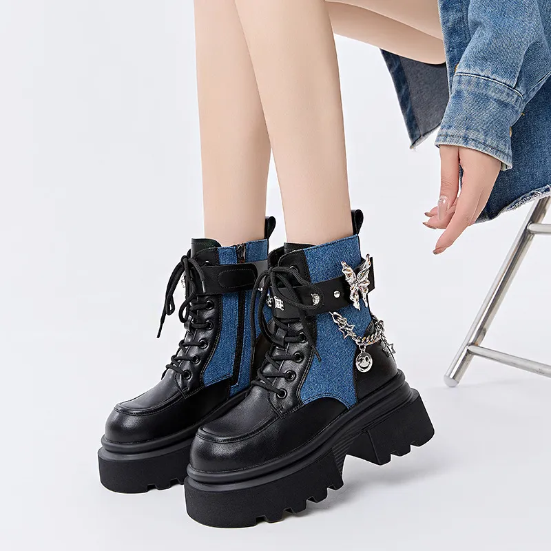Fashionable Simple Ankle Boots-6