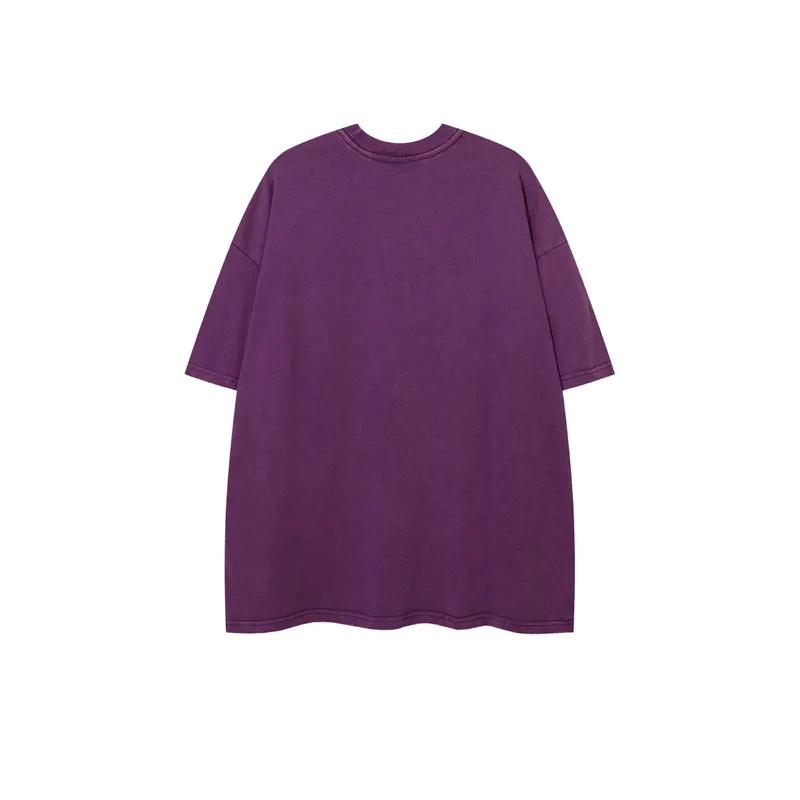 Retro Letter Trend T Shirt-5