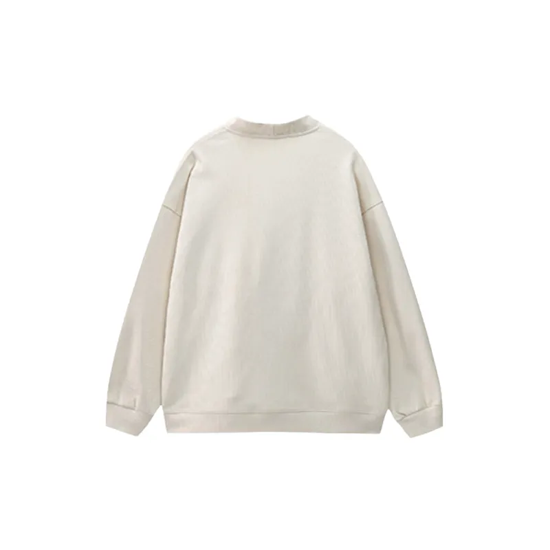 Casual Loose Wool Blend Fabric Knitwear-7