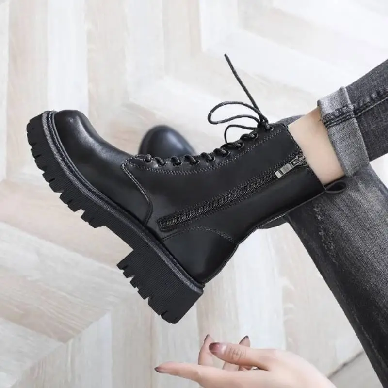 Simple Basics Mid Calf Boots-1