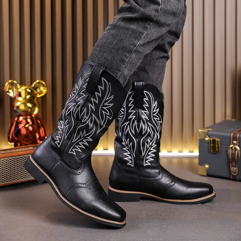 Fashion Retro Knee High Boots-2
