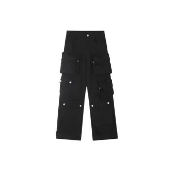 Retro Loose Straight Pants