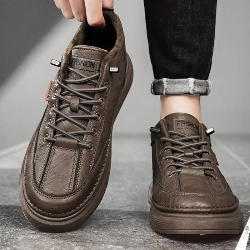 Business Casual Cotton Shoes-3