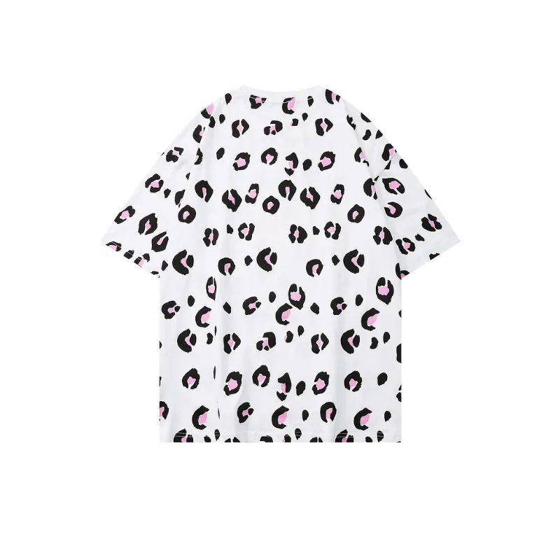 Trendy Smiley Printed Short sleeved T shirt-1