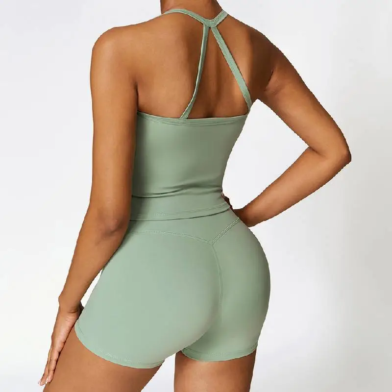 Casual Sporty Nylon Vest Women-11