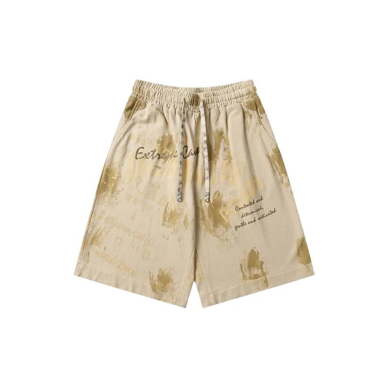 Basics Simple Cotton Casual Shorts-0