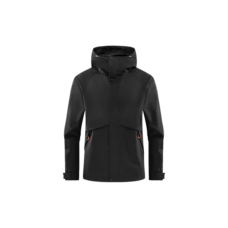 Fashionable Simple Blended Synthetic Fabrics Outdoor Jacket-3