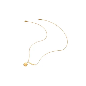 Smiley Face Clavicle Chain Necklace