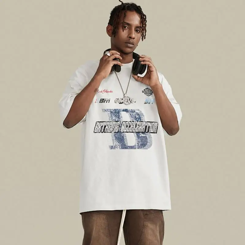Fashionable Loose 100% Cotton T Shirt-9